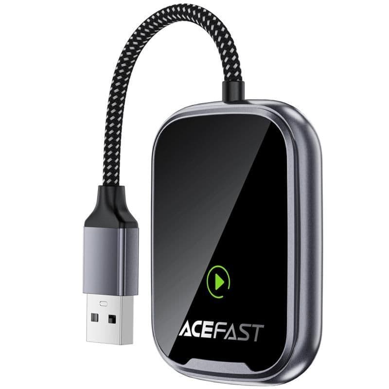 Адаптер Acefast QC1 car wireless CarPlay/Android Auto