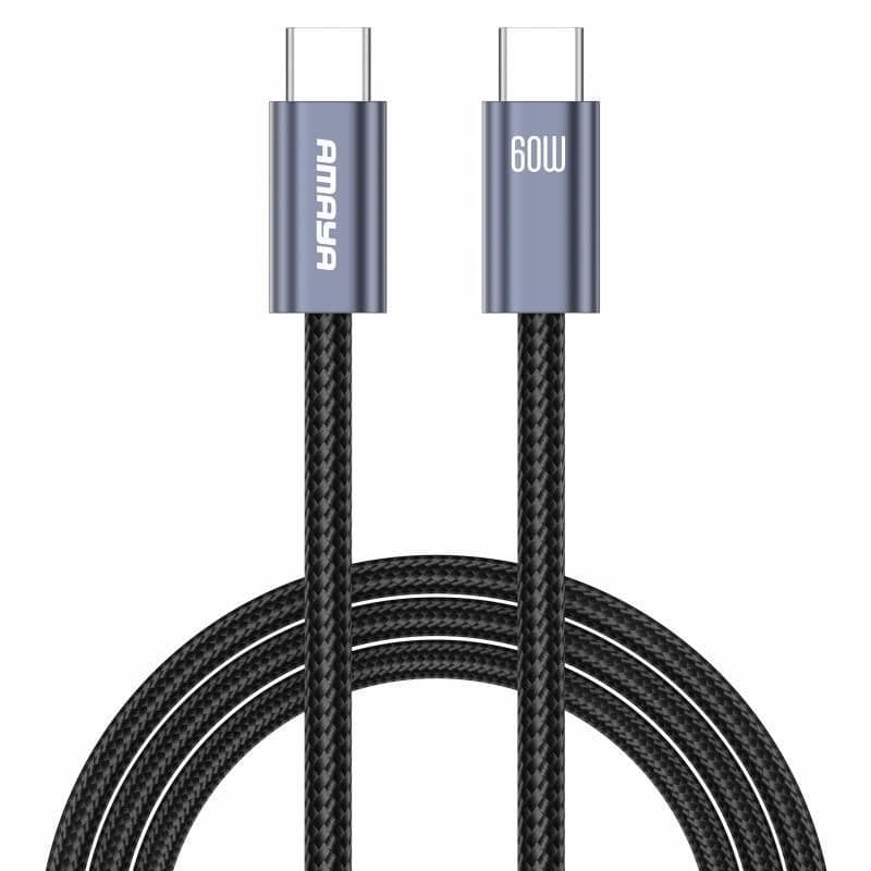 Дата кабель Amaya CC62 Type-C to Type-C 60W (2m)