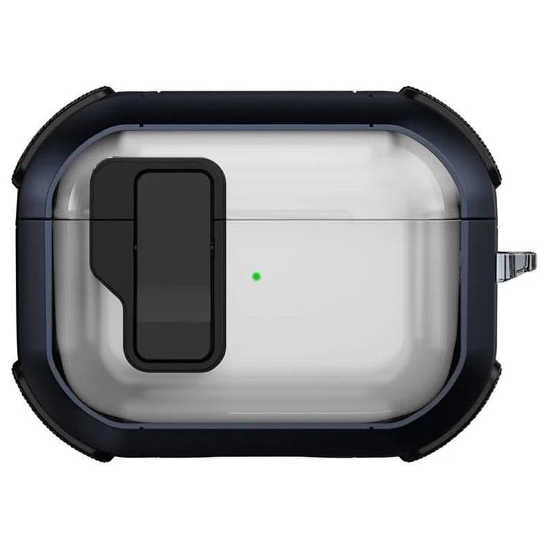 Футляр протиударний Locking Button для навушників Airpods Pro 2 / Pro
